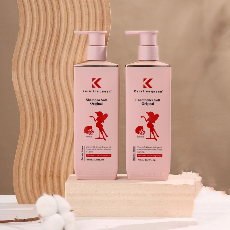 Anti-Dandruff Keratin Queen Moisturizing Gentle Shampoo Set