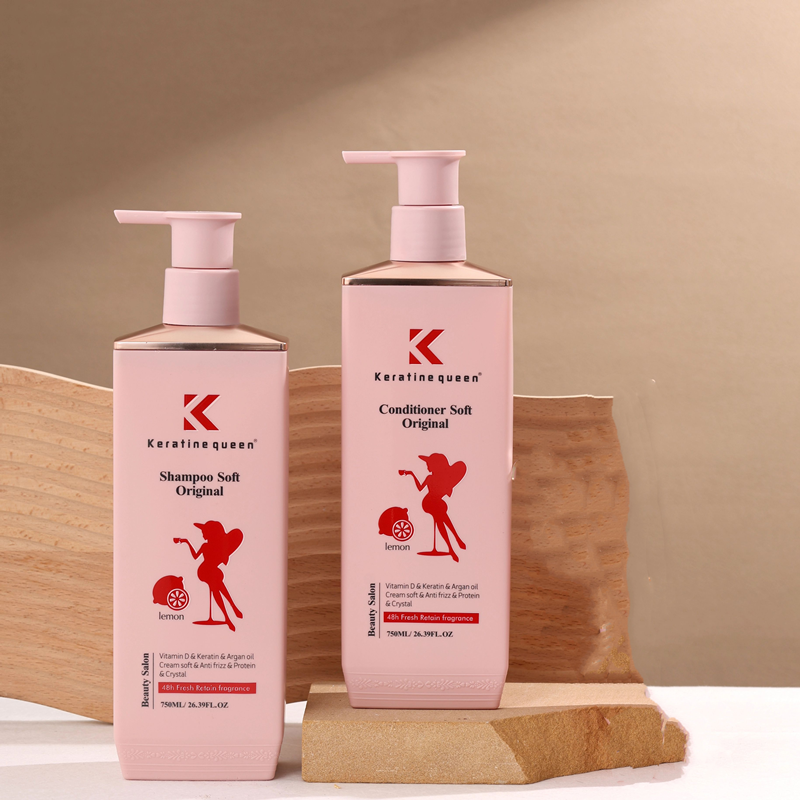Anti-Dandruff Keratin Queen Moisturizing Gentle Shampoo Set