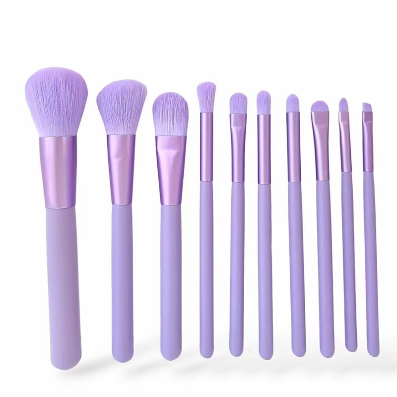 Ruby Face Professional Makeup Brush Set - Purple