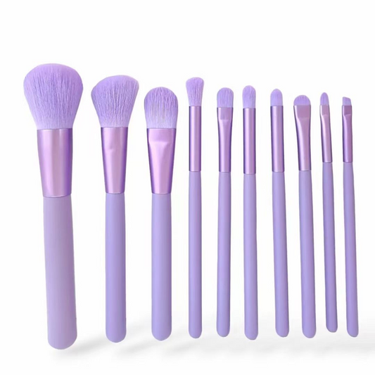 Ruby Face Professional Makeup Brush Set - Purple