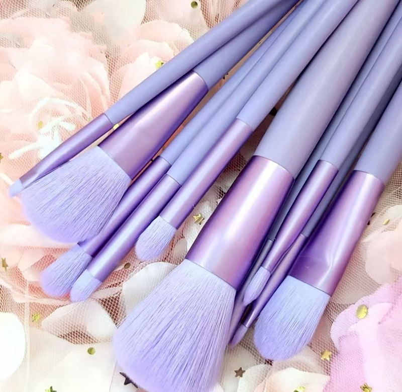 Ruby Face Professional Makeup Brush Set - Purple