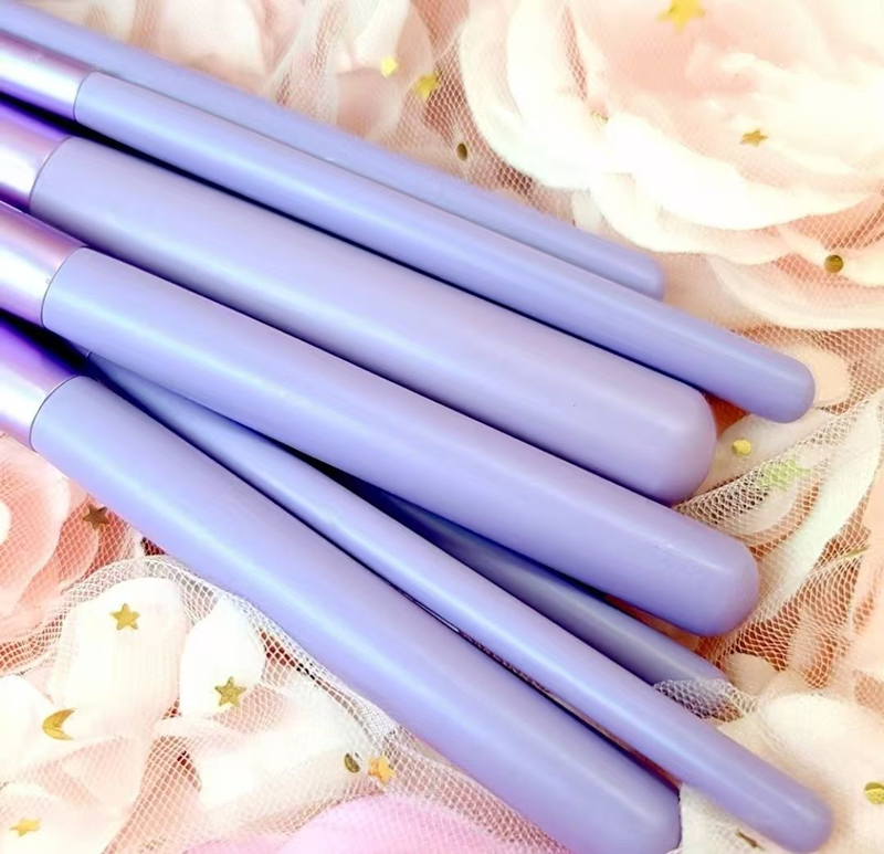 Ruby Face Professional Makeup Brush Set - Purple