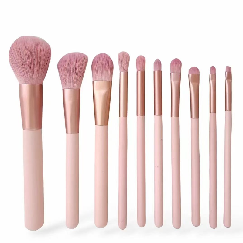 Ruby Face Professional Makeup Brush Set - Pink