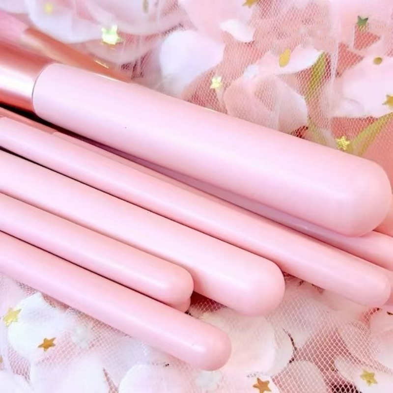 Ruby Face Professional Makeup Brush Set - Pink