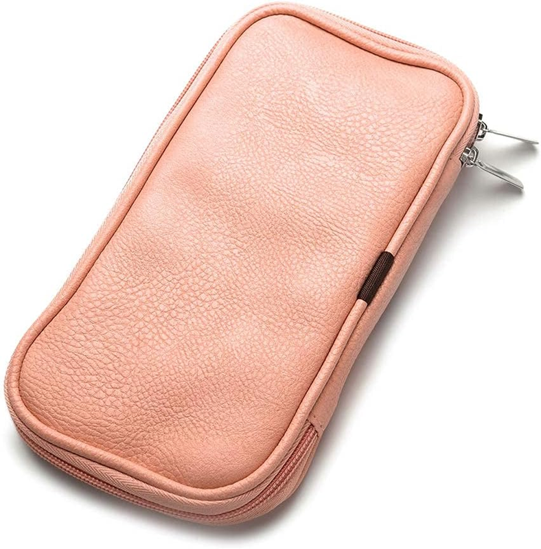 7-Pack Makeup Brushes, Portable Makeup Brush Storage Bag, (Pink)