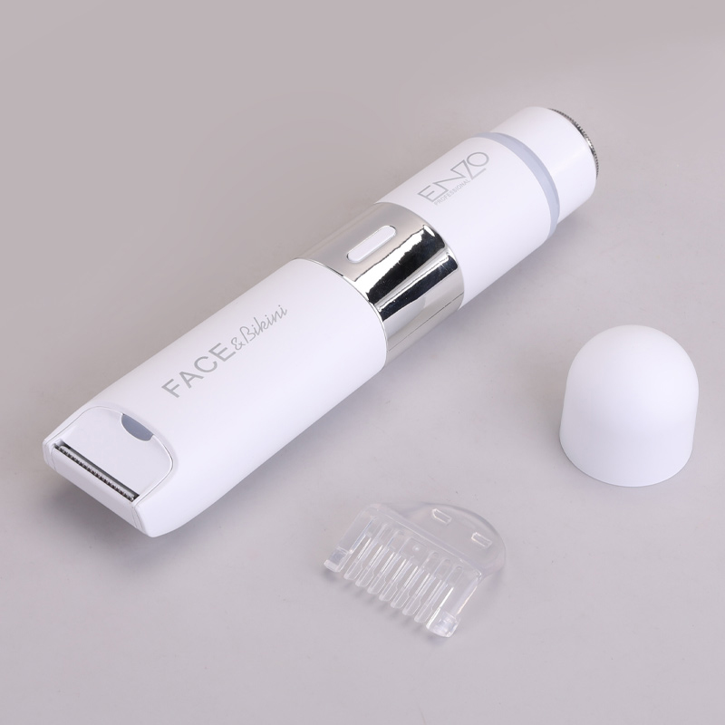 ENZO Professional Dual-Head Electric Shaver, 2-in-1 Body and Facial Epilator, EN-1401