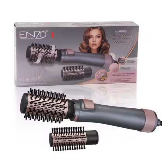 Enzo Professional Hair Dryer Spinning Brush, Model-759