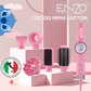 ENZO Professional 5-in-1 One-Step Comb Pink Hot Air Styling Hair Dryer Brush, Model No. EN-4143