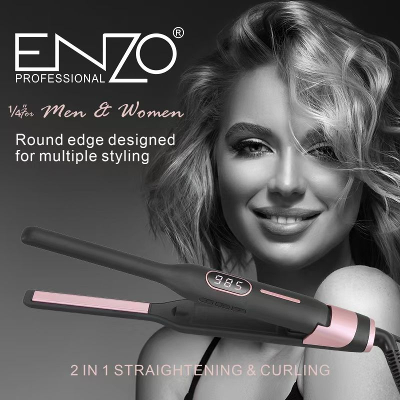 EnzoEN-4003, Professional Straightener and Curling Iron