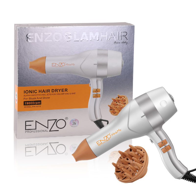 ENZO 2000W Negative Ion Household Hair Dryer High Temperature Setting EN-6018