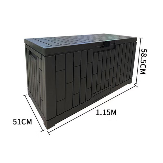 Ekko Outdoor Waterproof Lockable Storage Box Easy Assemble Strong Load-Bearing