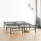 HOMEPOLA easy to assemble, sturdy & durable foldable metal bed frame only