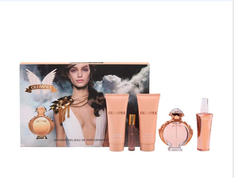 Women's perfume gift set (5 pieces)