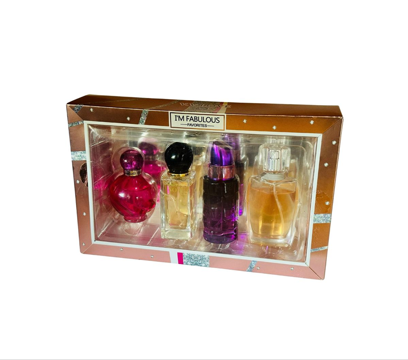 Exquisite Women's Perfume Gift Set (4 pieces)
