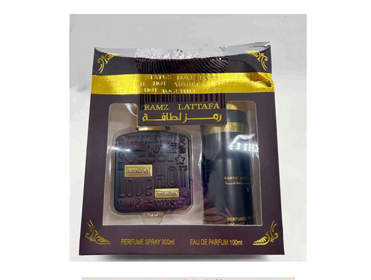 A captivating fragrance gift set (2 bottles)