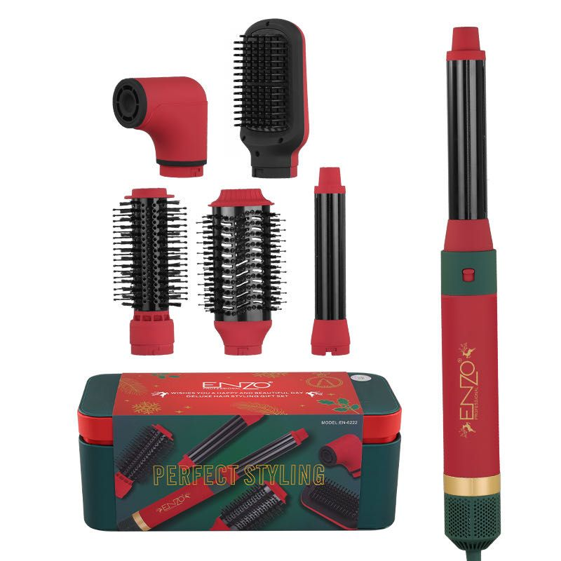 ENZO 6-in-1 Multifunctional Hair Styling Tool Set, Model EN-6222