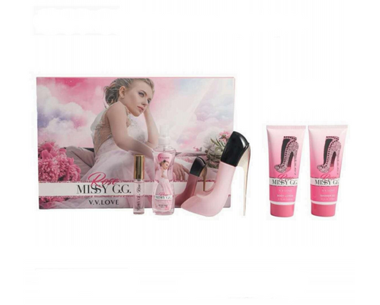 Women's Rose Perfume Gift Set (5 pieces)