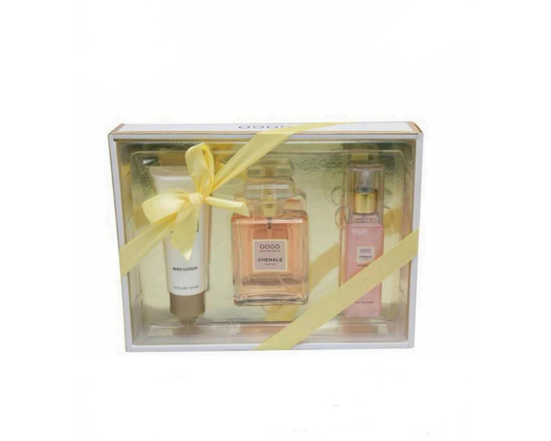 Women's three-piece perfume gift set