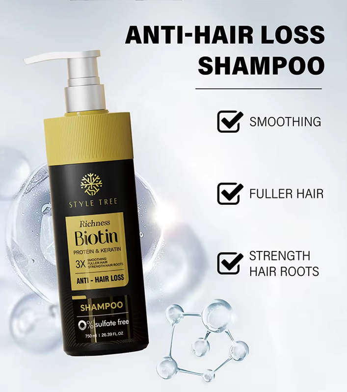 Biotin Anti-Hair Loss Shampoo (0% Sulfate) - 750ml