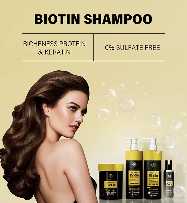 Keratin Queen Shampoo Set, 4 Bottles