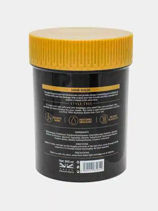 Biotin Keratin Hair Mask 800ml – Strengthens and repairs damaged hair