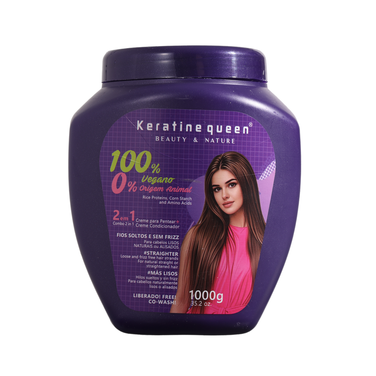Keratin Queen Oxygen Nourishing Hair Cream, 1000g