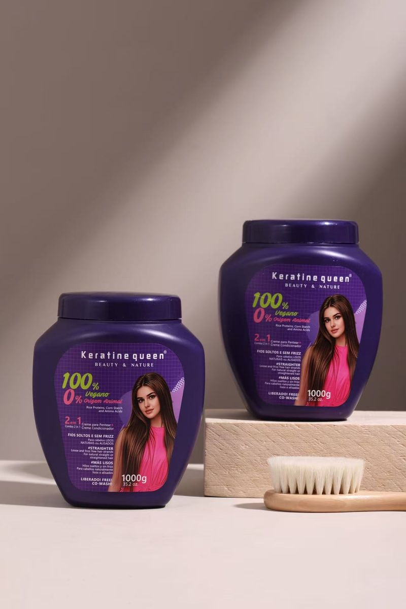 Keratin Queen Oxygen Nourishing Hair Cream, 1000g