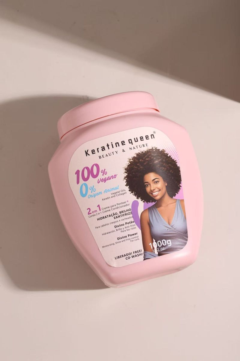 Keratin Queen Professional Conditioner - Deeply Strengthens and Rejuvenates Hair, 1000g