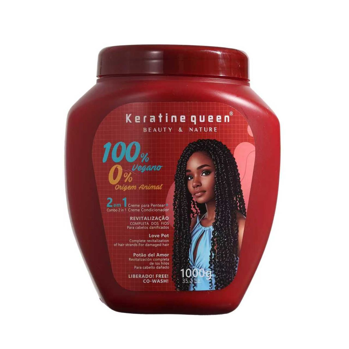 Keratin Queen Multi-Effect Nourishing Leave-in Conditioner, 1000g