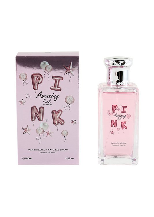 Miracle Pink Eau de Toilette Natural Spray for Women, 3.4 fl oz.