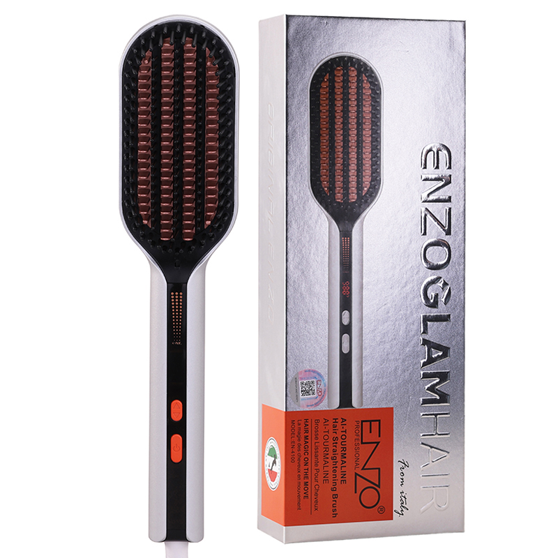 ENZO EN-4100 Straightening Comb – Ceramic Tourmaline Styling Tool