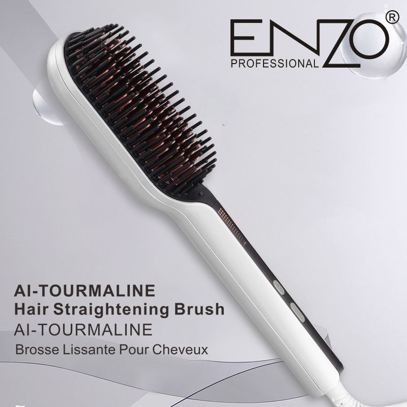 ENZO EN-4100 Straightening Comb – Ceramic Tourmaline Styling Tool