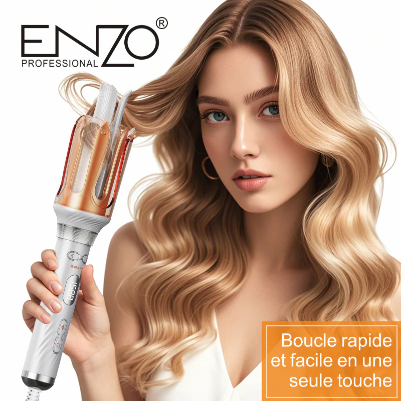 ENZO EN-1966 Automatic Curling Iron – Nano Titanium Automatic Curling