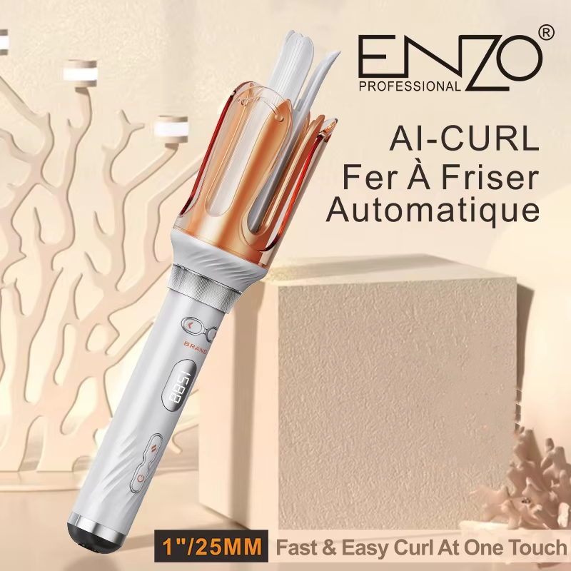 ENZO EN-1966 Automatic Curling Iron – Nano Titanium Automatic Curling