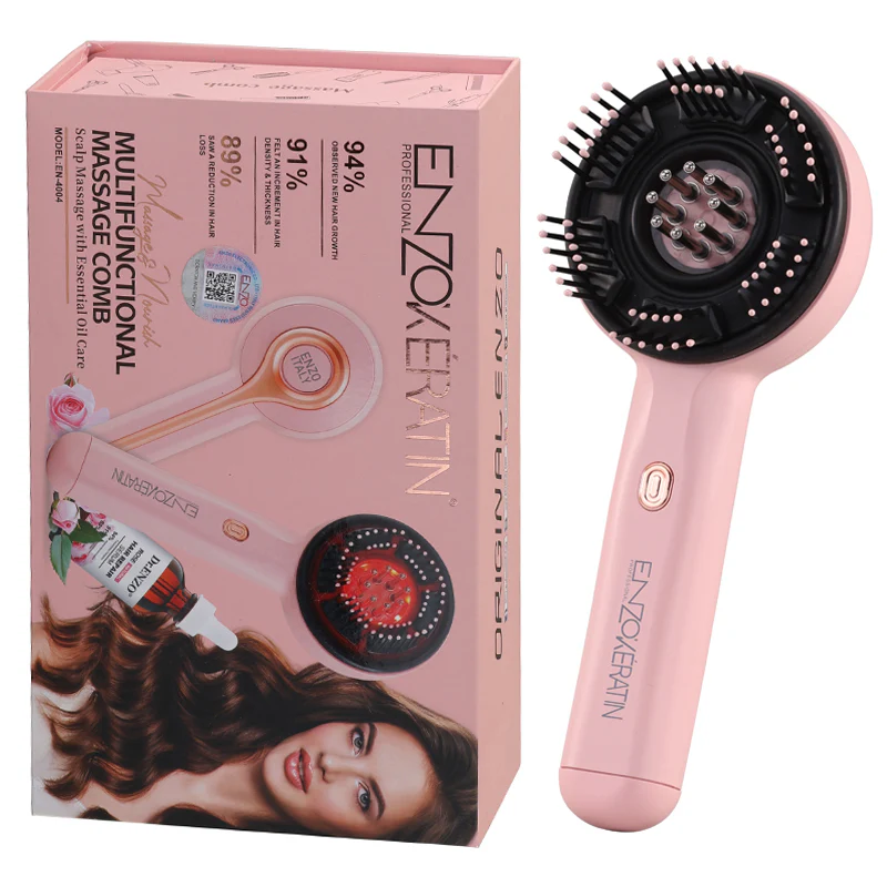 ENZO EN-4004 Scalp Massage Comb – Soothing Vibration Care
