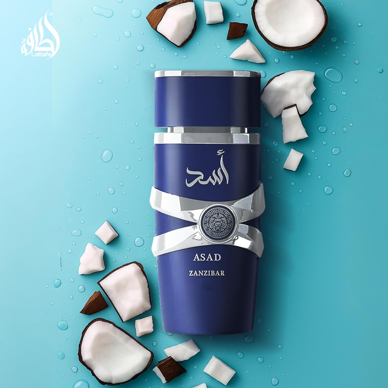 Men's Fragrance - Fresh, Vanilla, Coconut - Long-lasting scent, 100 ml.