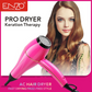Enzo EN-111ROSE, Professional High-Power Quick-Dry Hair Dryer, Red