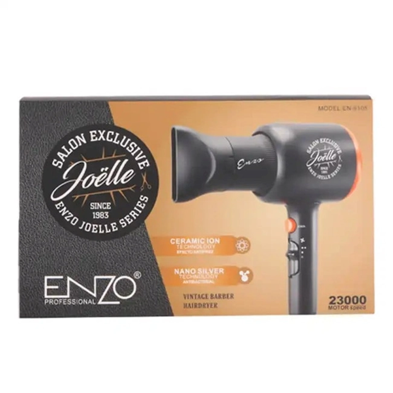 ENZO, EN-6105, Ionic Hair Dryer, Professional Hair Dryer