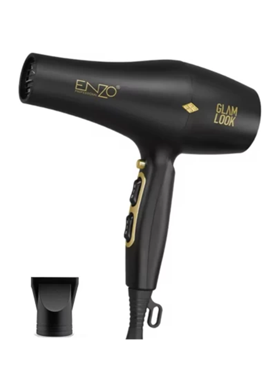 ENZO EN-6007 New Professional Design Concentrated Nozzle, Professional AC Motor, Brand Salon Hair Dryer