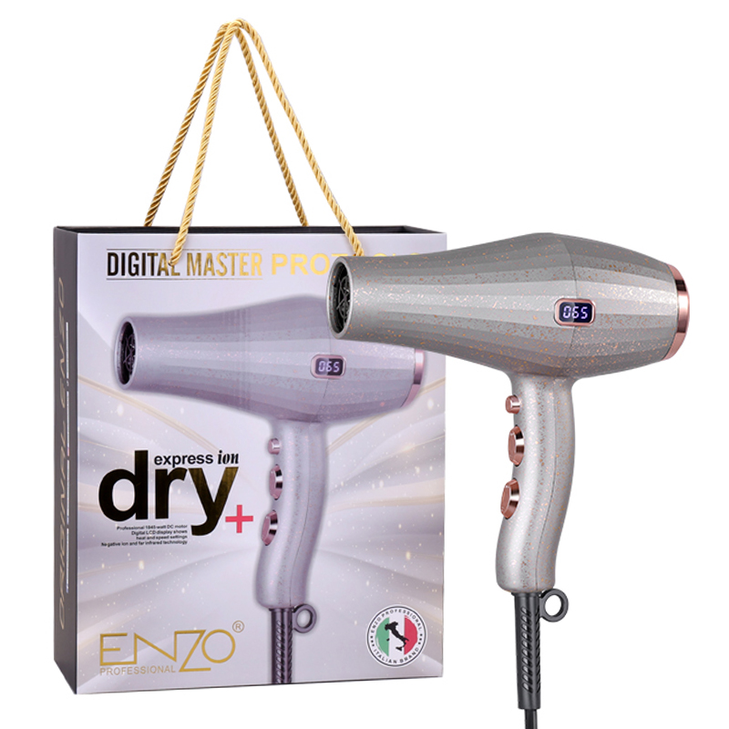 ENZO EN-6050 Quick-drying Negative Ion Hair Dryer, Professional Salon Quality