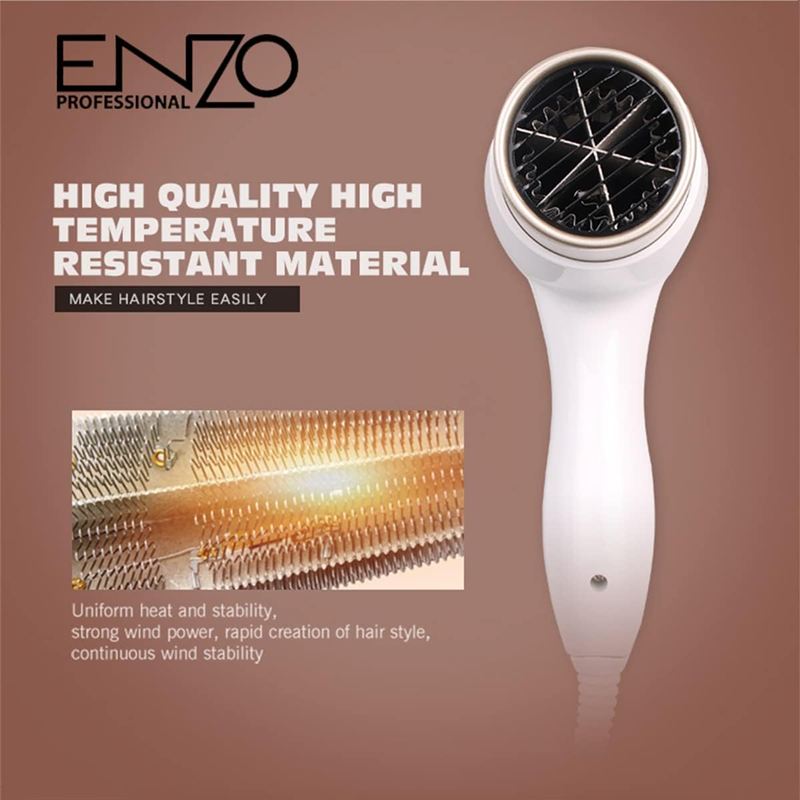 ENZO, EN-6622 Luxury Durable Customized Home Bathroom Salon Wall-Mounted Professional Hotel Silent Vertical Hair Dryer - 3000W