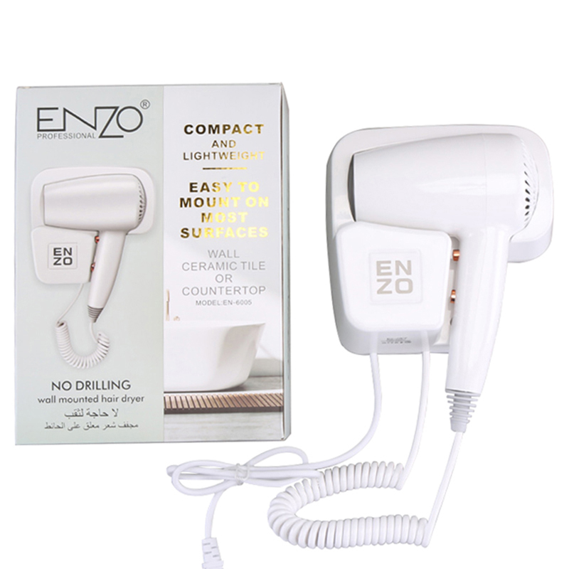 ENZO -EN-6005 Mini Hair Dryer for Hotels and Homes