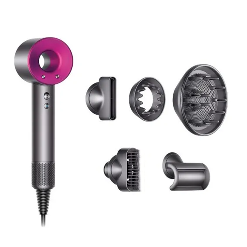 ENZO NO DY-888 Supersonic Hair Dryer, Purple-Reddish Gray