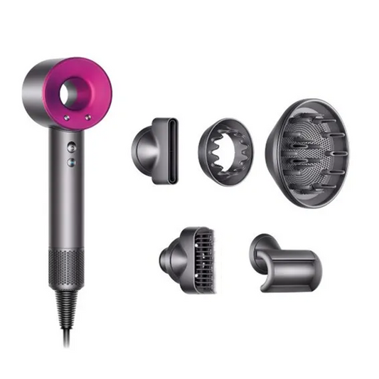 ENZO NO DY-888 Supersonic Hair Dryer, Purple-Reddish Gray
