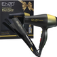 ENZO EN-3960 Ionic Hair Dryer + Tourmaline Straightener + 4 Bottles of Nourishing Hair Serum, Professional Styling Set.