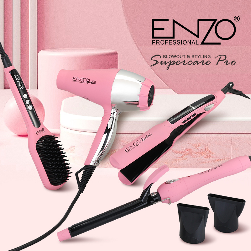 ENZO EN-6313 Multifunctional Hair Styling Set: Effortless styling, stunning results!