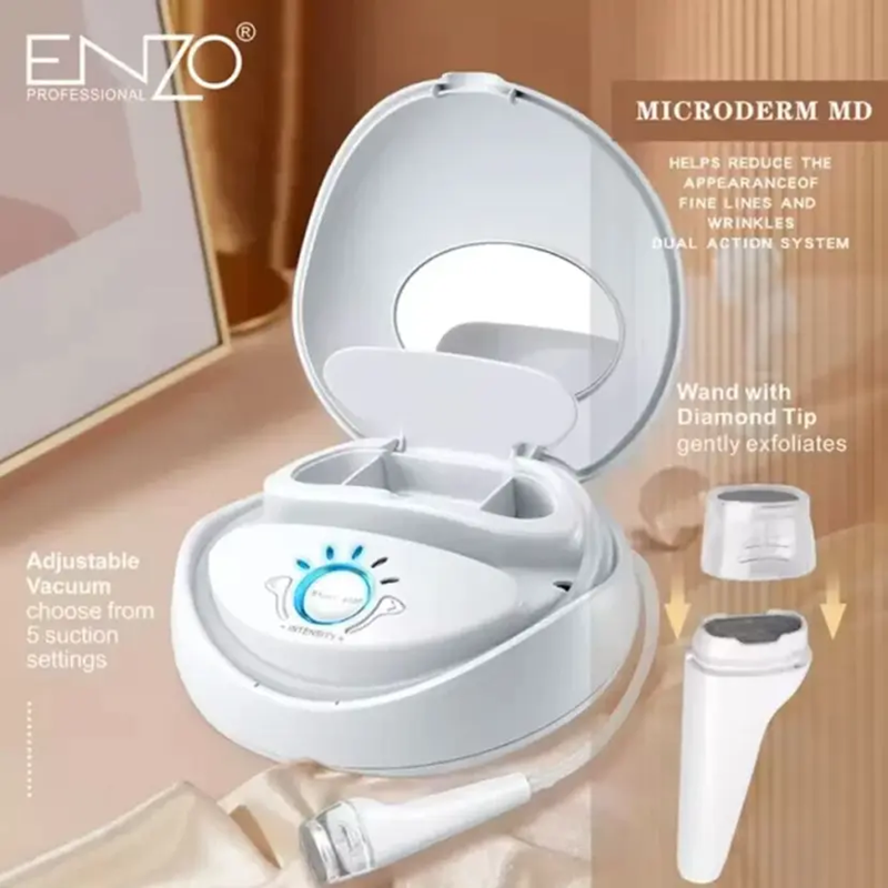 Enzo EN-017 Professional Skincare Device: Exfoliates and rejuvenates, effectively combating fine lines.