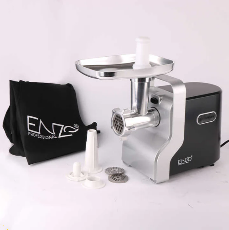 ENZOITA-50063 Multifunctional Electric Sausage Entrant, Electric Meat Grinder, Food Grinder