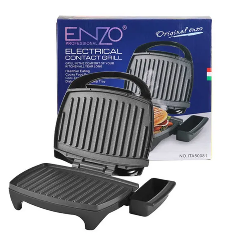 ENZO ITA-50081 Panini Toaster – Make the most delicious sandwiches in minutes!
