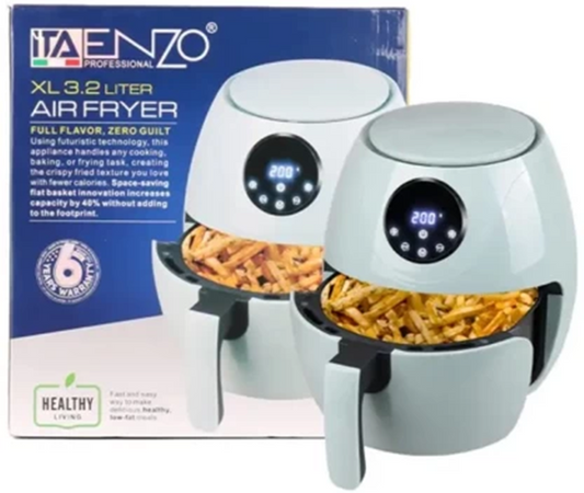 Enzo ITA-50031, 3.2L Air Fryer: Innovative design for easily preparing healthy and delicious family meals.